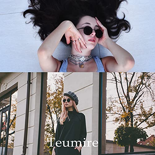 Retro Small Round Polarized Sunglasses for Men Women Circle Hippie Style Sun Glasses2