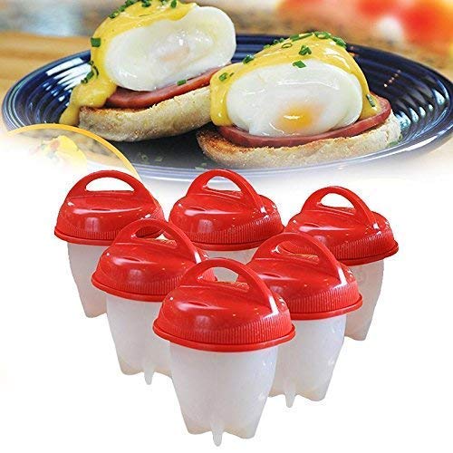 Non Stick Silicone Egg Boil - Egg Cooker, Hard and Soft Make, No Shell, Egg Cooker Mould, Egg Boiler, Egg Cups, Egg Poachers, Easy Life, Happy Breakfast-image-32