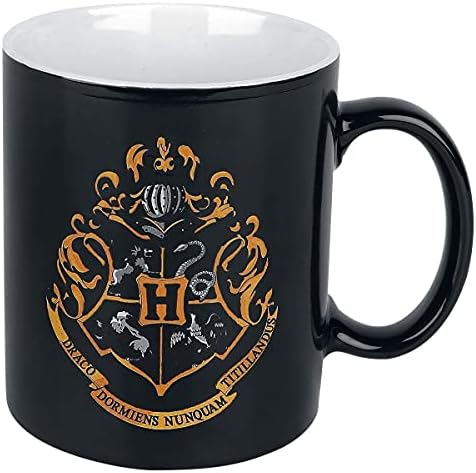 GB eye Harry Potter Hogwarts Crest Heat Change Mug