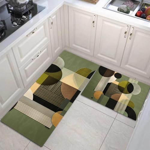 Tapis de cuisine antidérapant lavable anti-glisse devant evier - 2