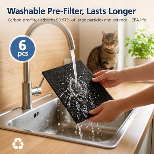 Image of Filter Replacement for uahpet Slim & Mate Pet Air Purifier