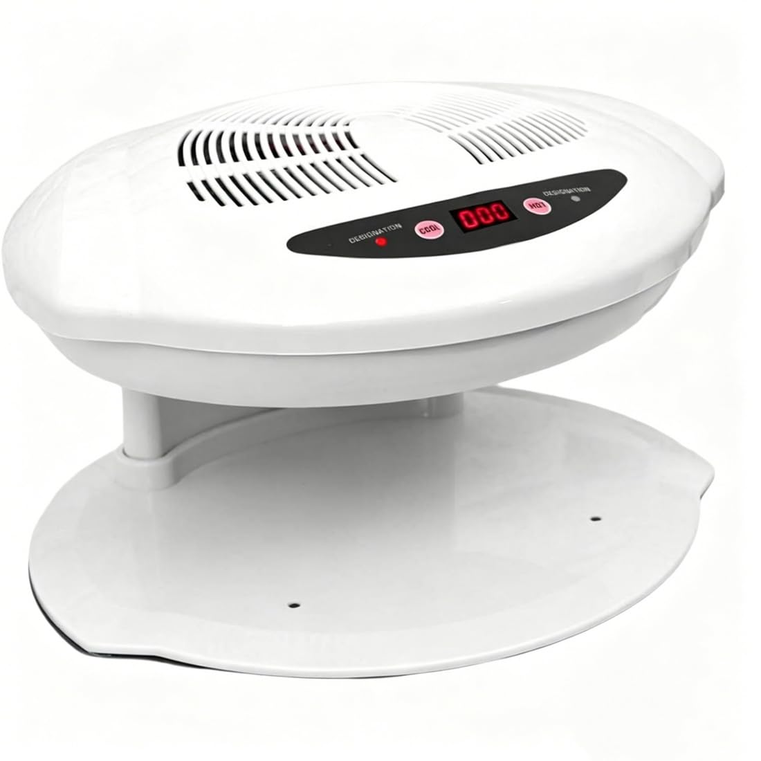 Essiccatore ad aria per smalto da 400 Watt, ventilatore per unghie, asciuga smalto per unghie, sensore automatico intelligente, aria calda e fredda, ventilatore per asciugare lo smalto per