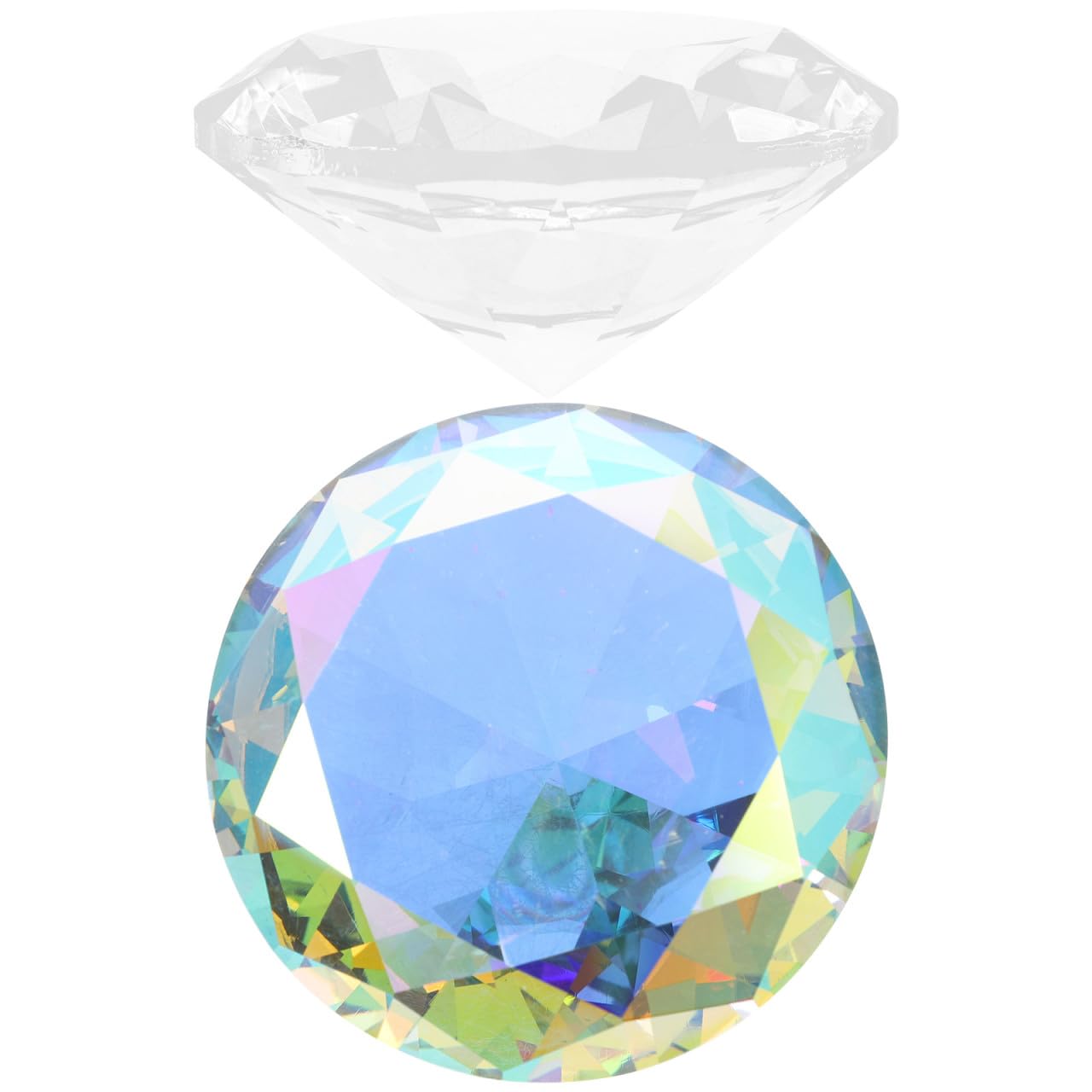 Gemas de cristal elegantes con efecto de refracción para adornos de uñas 8