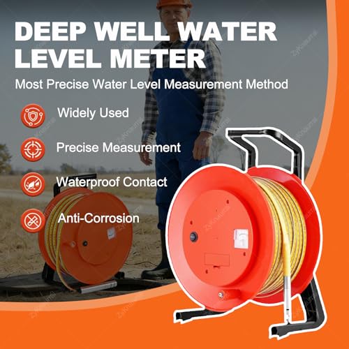 Mesure de niveau d'eau précis pour puits avec ruban en acier - 3