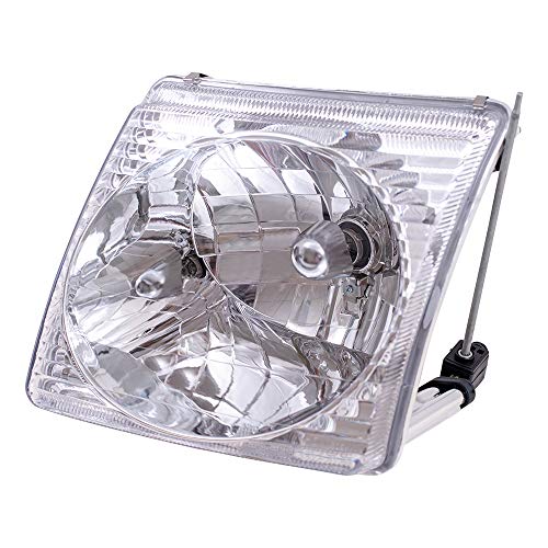 Epic Lighting Amxoe Replacement Headlights Assembly Compatible For Ford 01-05 Explorer Sport Trac 01-03 Explorer Sport [ Fo2502170 1L5Z13008Ba Fo2503170 1L5Z13008Aa ] Pair #TOP1
