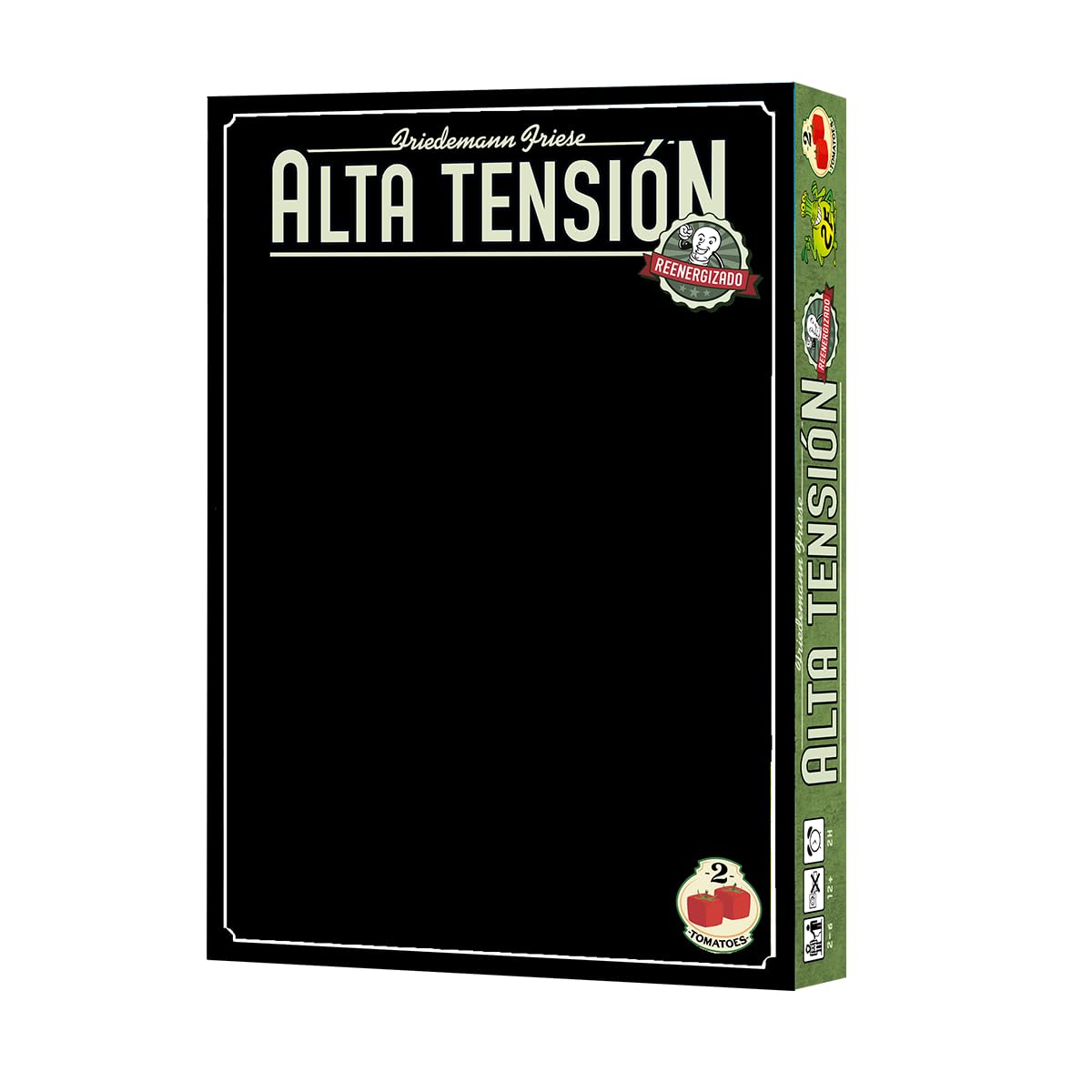 2 Tomatoes Games Alta tensione: rinnovato – Gioco da tavolo di strategia e gestione delle risorse – Eurogame di Friedemann Friese – Aste, mercato e costruzione di reti – da 2 a 6 giocatori