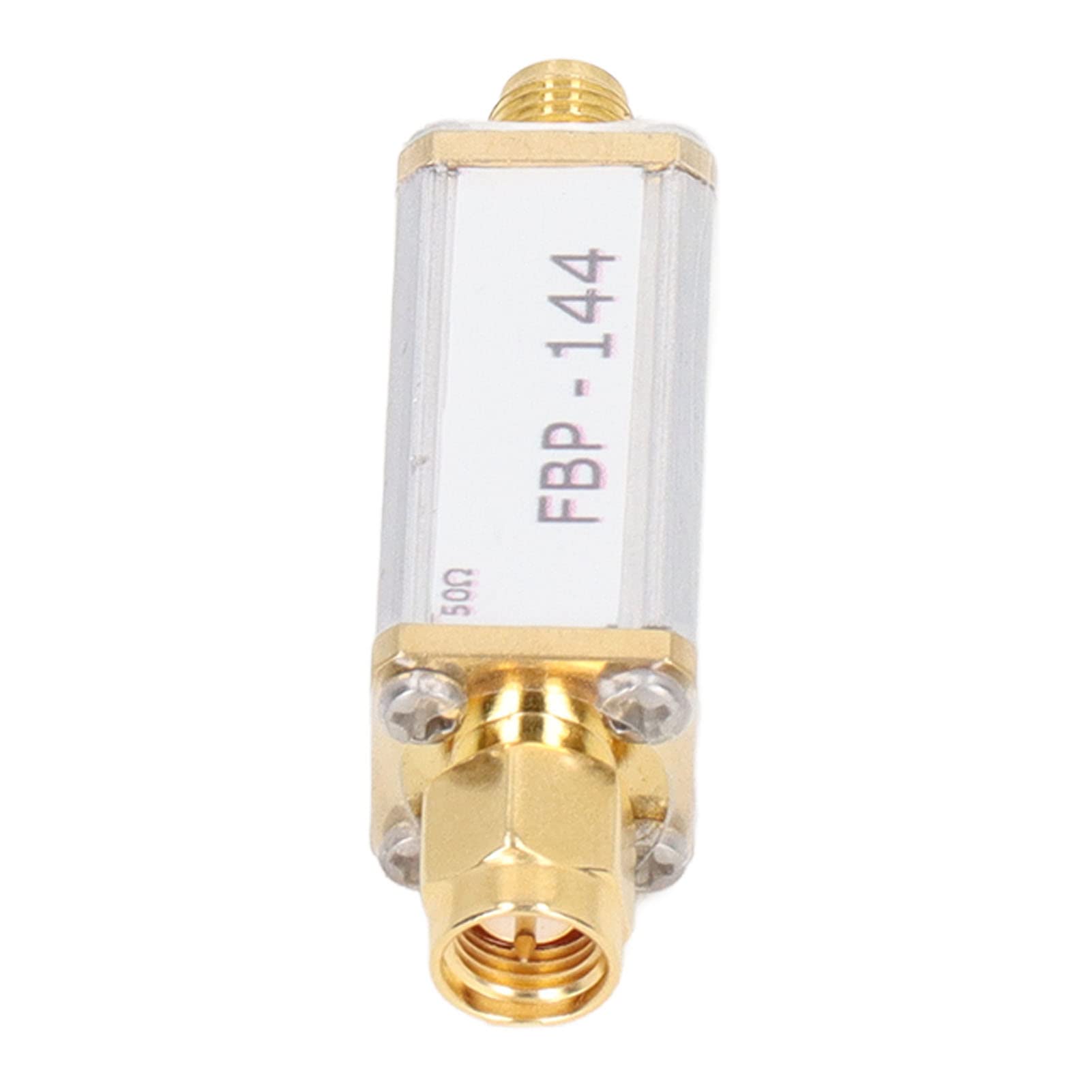 144 MHz 2 Meter Bandpassfilter, Bandpassfilter aus Aluminiumlegierung Mit SMA-Schnittstelle 50 Ohm Für Amateurfunker, Sender Und HF-Enthusiasten
