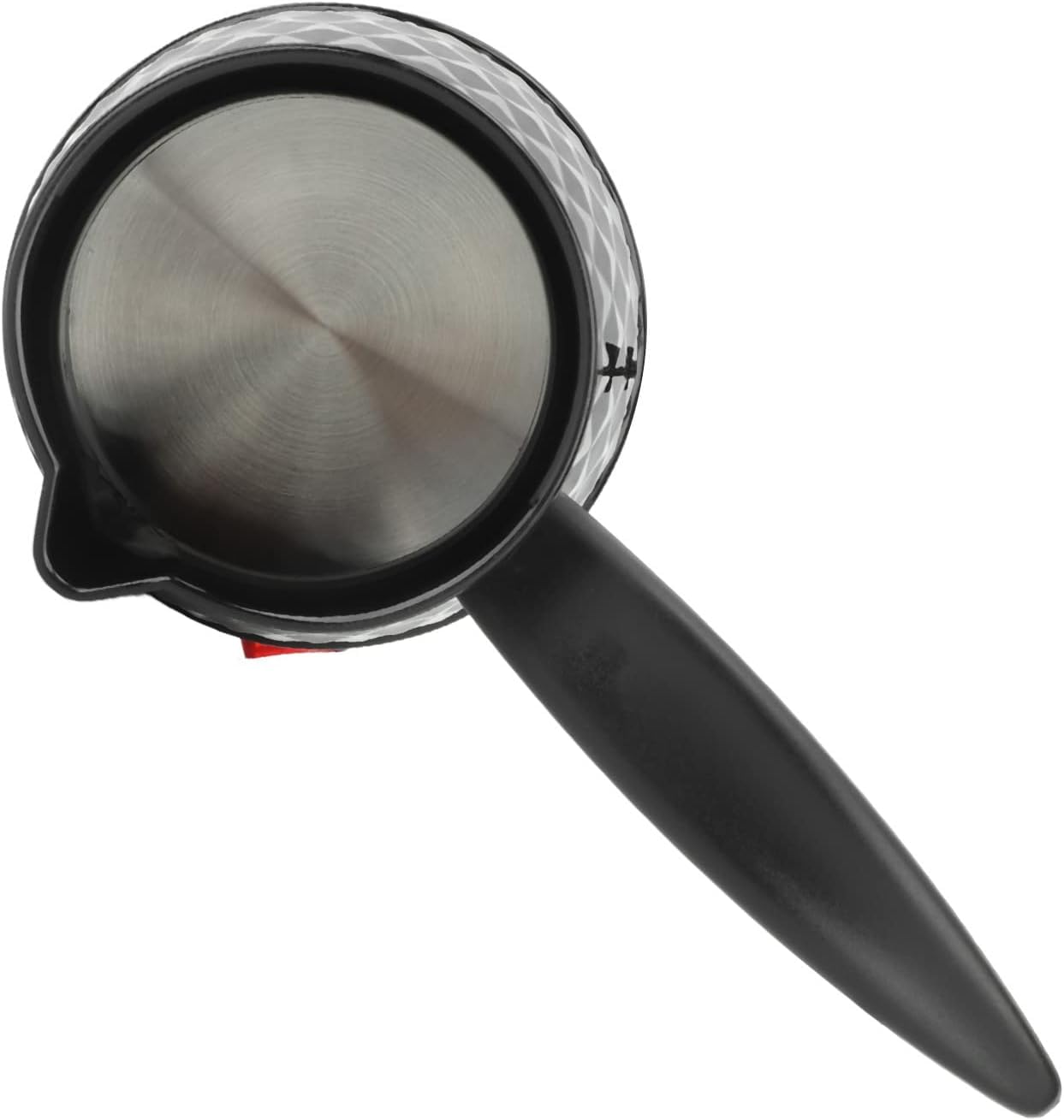 Macchina da caffè turca elettrica in acciaio inox, bollitore anti scottatura con manico lungo, nessuna combustione a secco, macchina da tè e caffè per la Turchia, 500 ml