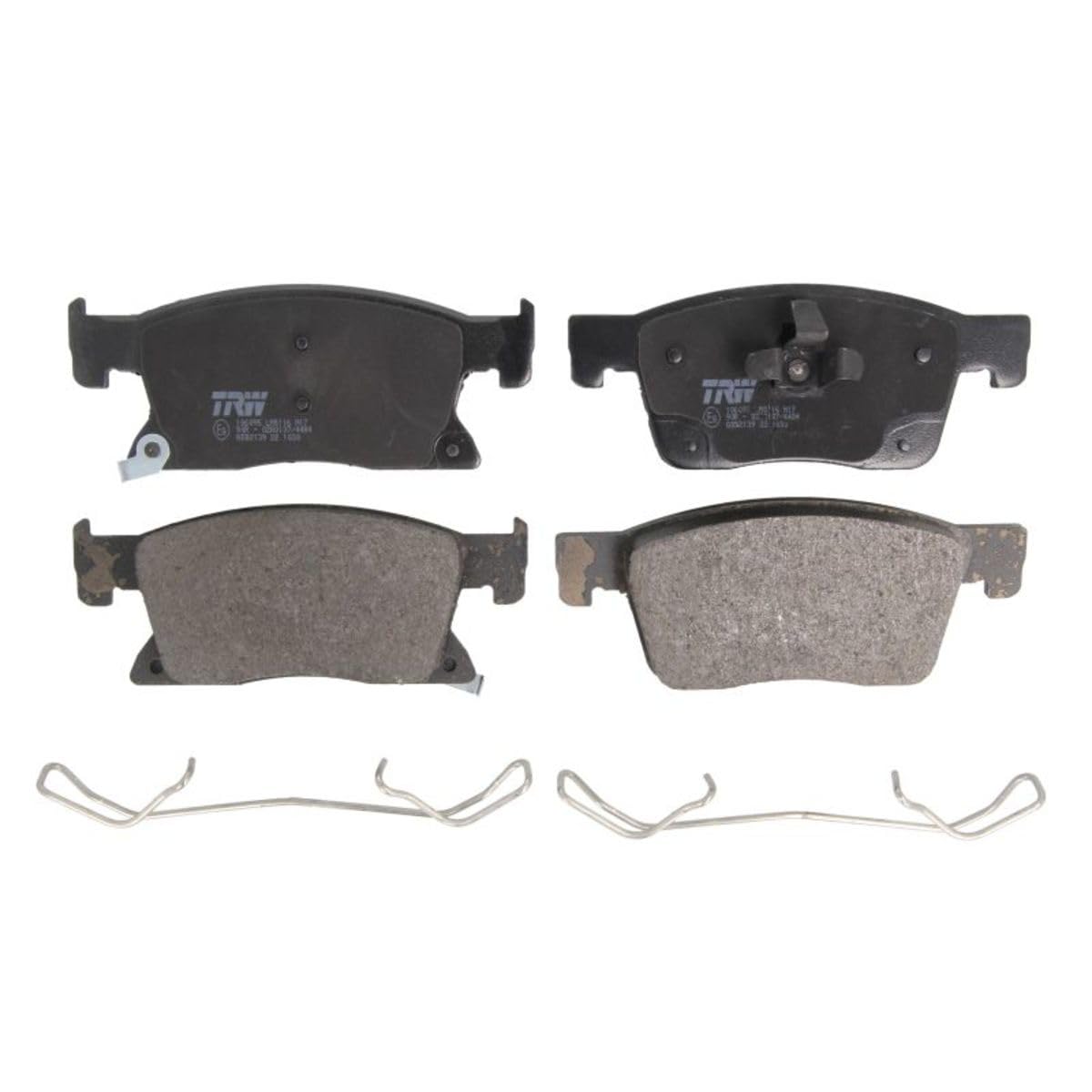 Fits TRW GDB2139 BRAKE PAD SET, DISC BRAKE