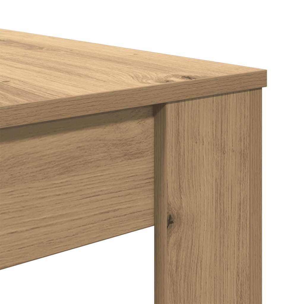vidaXL Table à Manger chêne Artisanal 120x60x76 cm Bois d'ingénierie