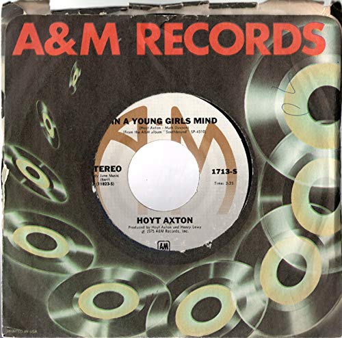 Hoyt Axton: In A Young Girls Mind / Southbound 7" 45 VG++ USA A&M 1713-S