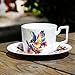 Mayanyan Set di Tazze da caffè Europeo Nuova Tazza di tè Inglese in Porcellana Osso Felice Che Uccello 1 Tazze 1 vcd