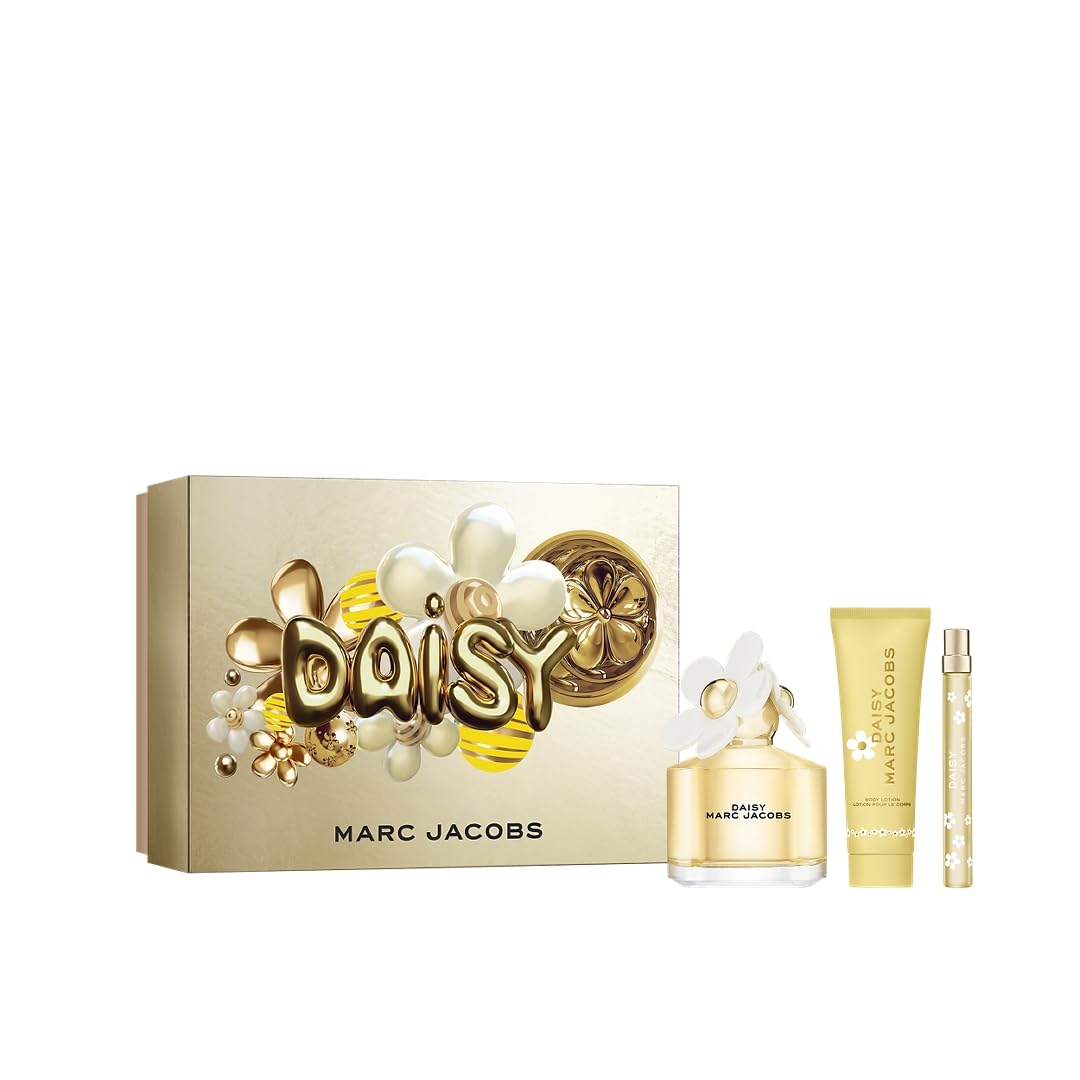 Marc Jacobs Daisy Eau de Toilette – Radiant Floral Women's Perfume – With Notes of Wild Berries, White Violet, Jasmine & Sandalwood 3-pc Set - Image 1 of 4