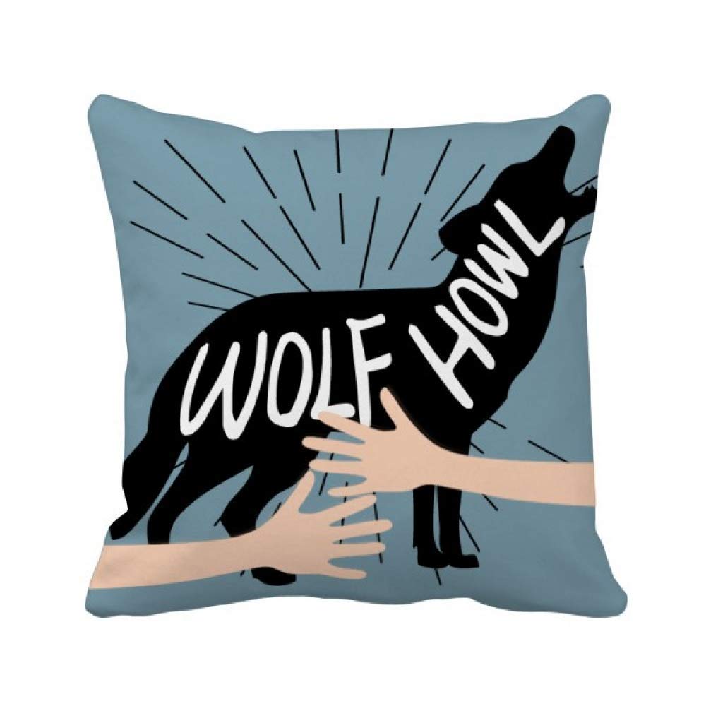 Coussin de cou loup contre inconfort cervical taie douce ergonomique