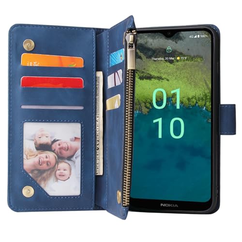 Protection écran Nokia C110 avec coque antichoc porte-cartes - 2