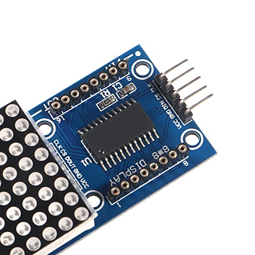 Alamscn Max7219 Dot Matrix Module 32X8 4 In 1 Led Display Modules For Arduino Raspberry Pi Microcontroller With 5Pin Wires Red (Pack Of 2) #TOP5