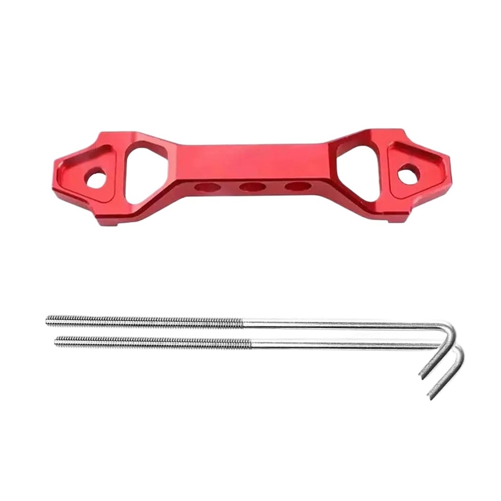 200/250mm Tie Down Bracket Aluminum Car Accessories Space-Saving Trays Automotive Replacement Mount Vehicles(14/20cm)
