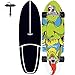 Monopatín patineta Retro Madera Skateboard para Adolescentes Professional 76×24CM Monopatin Completa Surfskate Carver para Niños Adolescentes Adultos, con rodamientos de Bolas ABEC-9 Alta velicidad
