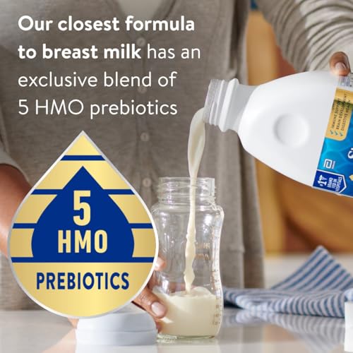 Image of Similac 360 Total Care Infant Formula, Has 5 HMO Prebiotics, Our Closest Prebiotic Blend to Breast Milk, Non-GMO,‡ Baby Formula, Ready to Feed, 32-fl-oz Bottle, Pack of 6
