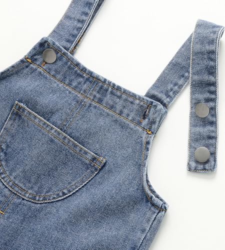 Baby Boy Girl Jean Overalls Toddler Denim Bib Pants Jumpsuit Soft Cute Workwear4