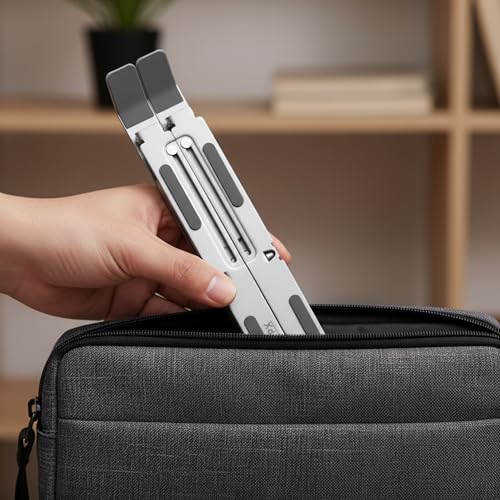 Image of FPX Elevate Laptop Stand for 15.6 inch Laptops, Adjustable, Silver