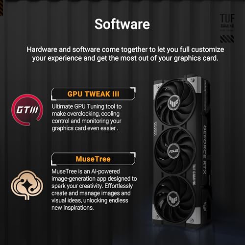 undefined ASUS TUF Gaming GeForce RTX ™ 5060 Ti 16GB GDDR7 OC Edition Gaming Graphics Card (PCIe® 5.0, HDMI®/DP 2.1, 3.1-Slot, Military-Grade Components, Protective PCB Coating, axial-tech Fans) の商品画像 5