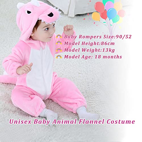 image for TONWHAR Kids' And Toddlers' Infant Tiger Dinosaur Animal Fancy Dress C
