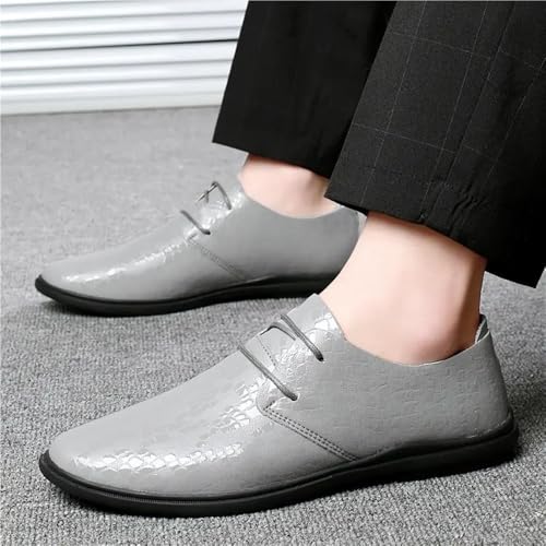 Men’s Premium Leather Oxford Lace Up Shoes Comfortable Design for Professional Office Wear4
