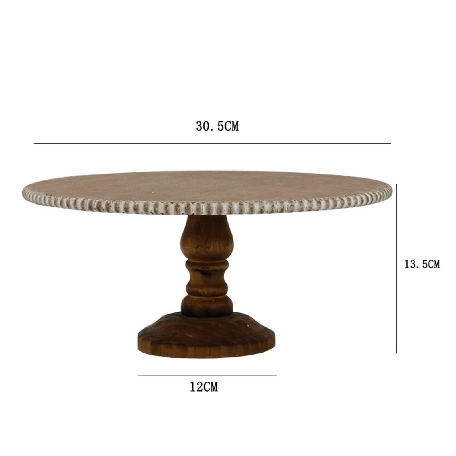 Soporte para Cupcakes, Bandeja de Servir, Recipiente Redondo, Plato para Dulces, Estante para Pasteles para Mesa, Aniversario, Boda, Desayuno, Comida,