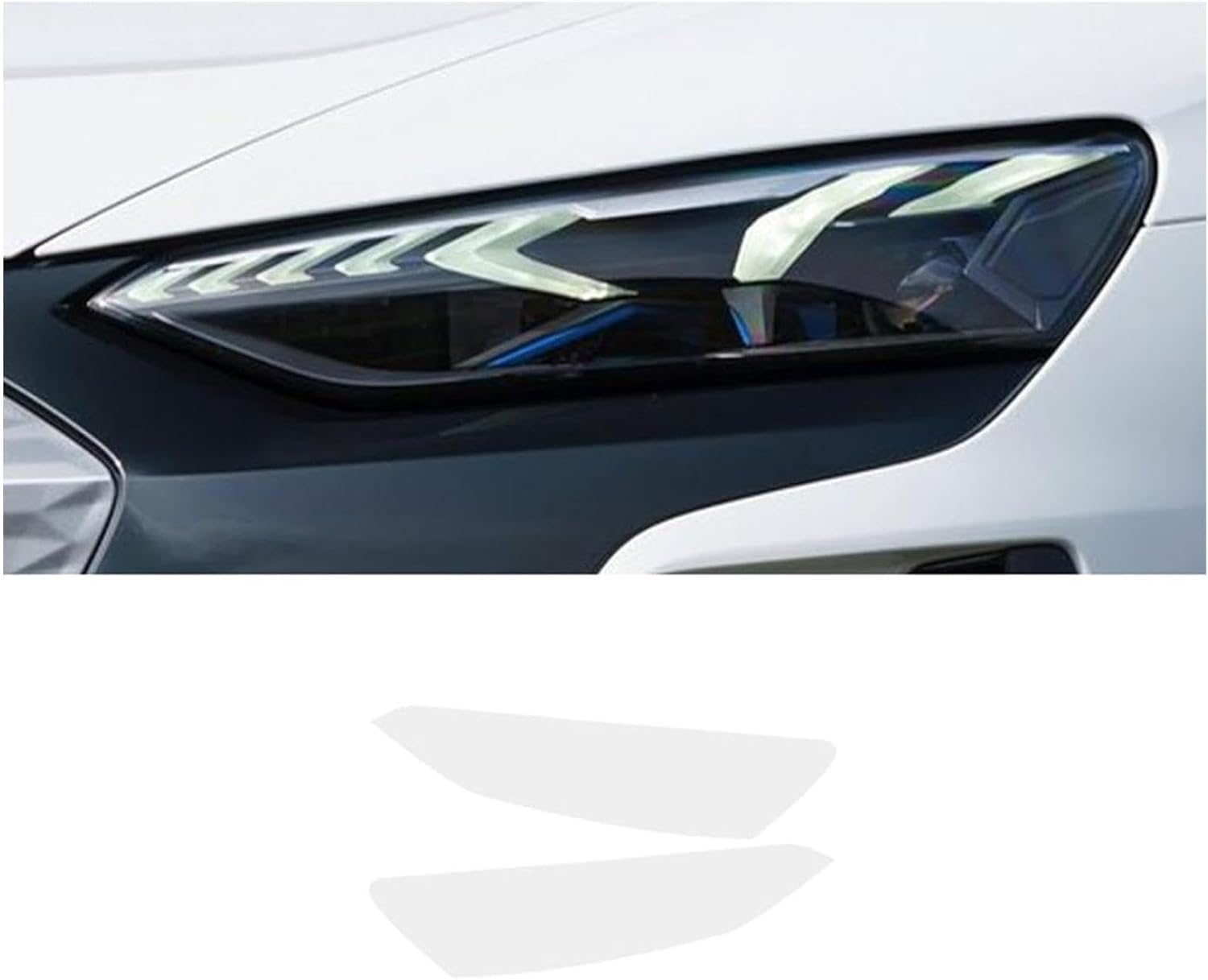 SamLng Car Front Light Film for Etron GT RS Quattro 2021 2022 Headlight Protection Sticker Car Front Headlamp Protection Film car Lights Film Headlight Anti-Scratch Non-Yellowing Protective Film