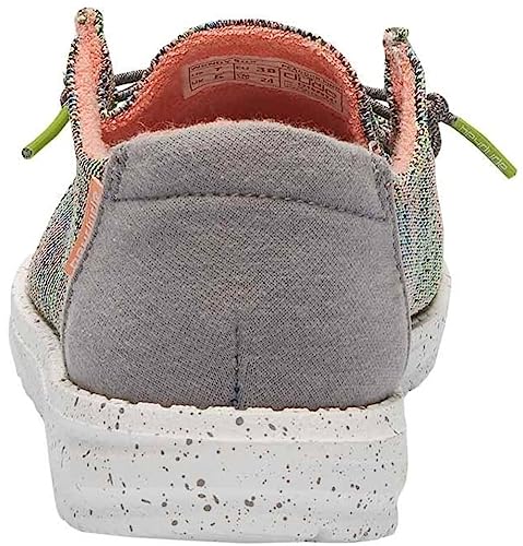 Image of HEYDUDE Girl's Wendy Youth, Peacock Pink, 6 M US Big Kid