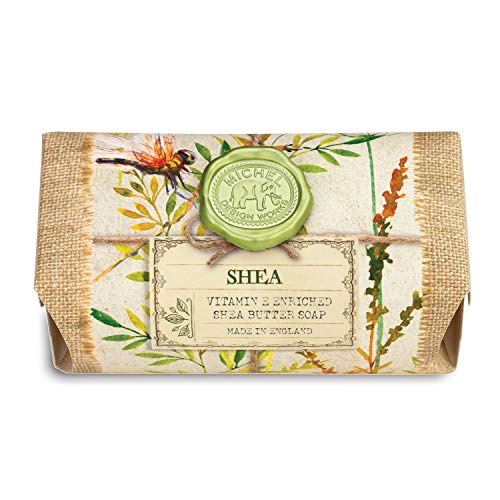 Michel Design Works Oversized Triple Milled Shea Butter Bath Soap Bar, Shea