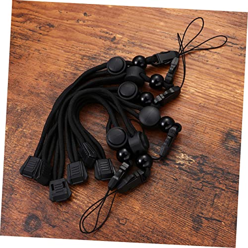 UKCOCO 10 Peças Anti Lanterna Móvel De Pulso De Liberação Rápida Para Fivela De Alça De Mão Preta Co