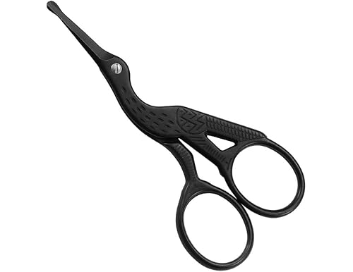 Best Rounded Scissors for Eyebrow, Facial Hair, Nose, and Beard Grooming