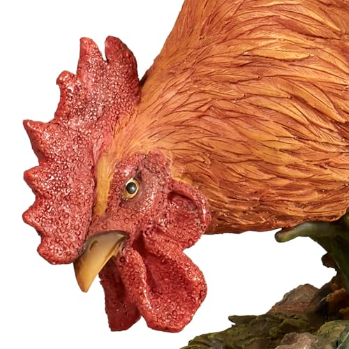 Escultura de Gallo Ruler of The Roost para Mesa miniatura 4