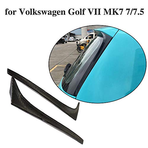 JC SPORTLINE Deflectores de alas traseras laterales ventanilla de labios para Golf 7 7.5 MK7 MK7.5 Base Hatchback 3Puerta 5Puerta 2014-2019 Cover