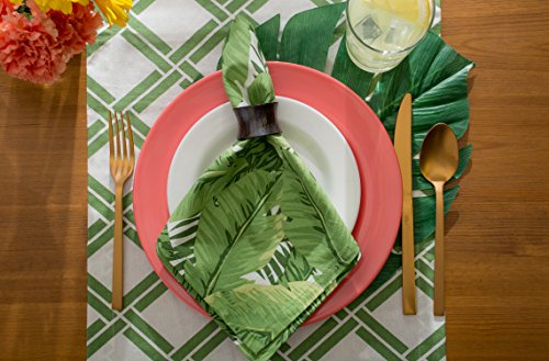 Dii 100% Cotton Buffet Napkin Machine Washable, Oversized, Everyday Basic, 20X20, Banana Leaf #TOP6