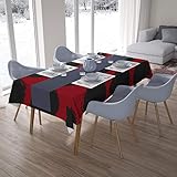 Característica, su buena consistencia y color brillante dan un toque extra a la casa; diseño de estilo simple para decorar su mesa, crear una sensación agradable y relajante durante la cena, es muy adecuado para la navidad