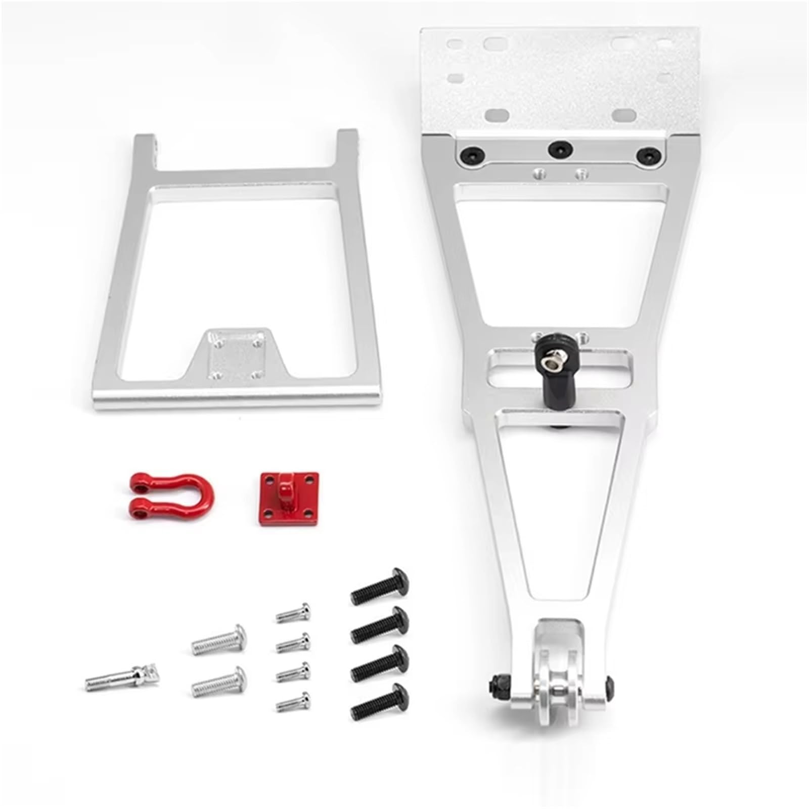 Kompatibel Mit Trx4 Für Scx10 1/10 RC Auto-Tuning-Teile Zubehör Winde Rettungswagen Abschleppwagen Kranarm Kit Silber RC Zubehör