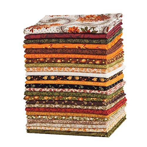 Connecting Threads Print Collection Precut Quilting Fabric Bundle Fat Quarters (Gathering Wishes)
