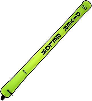 Promate Scuba Diving Inflatable Safety Tube Sausage Signal Marker Buoy Tube