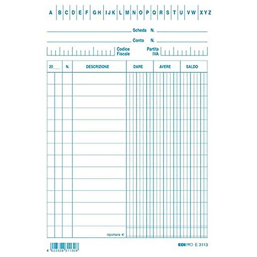 EDIPRO E3113BL - Tarjetas para dar/agua/saldo (100 unidades, 10,5 x 15 cm), color azul