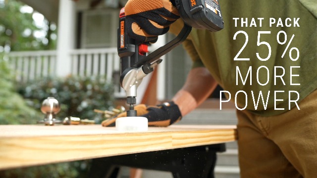 Worx Nitro 20V SwitchDriver 2.0, 2-in-1 Brushless Cordless Drill