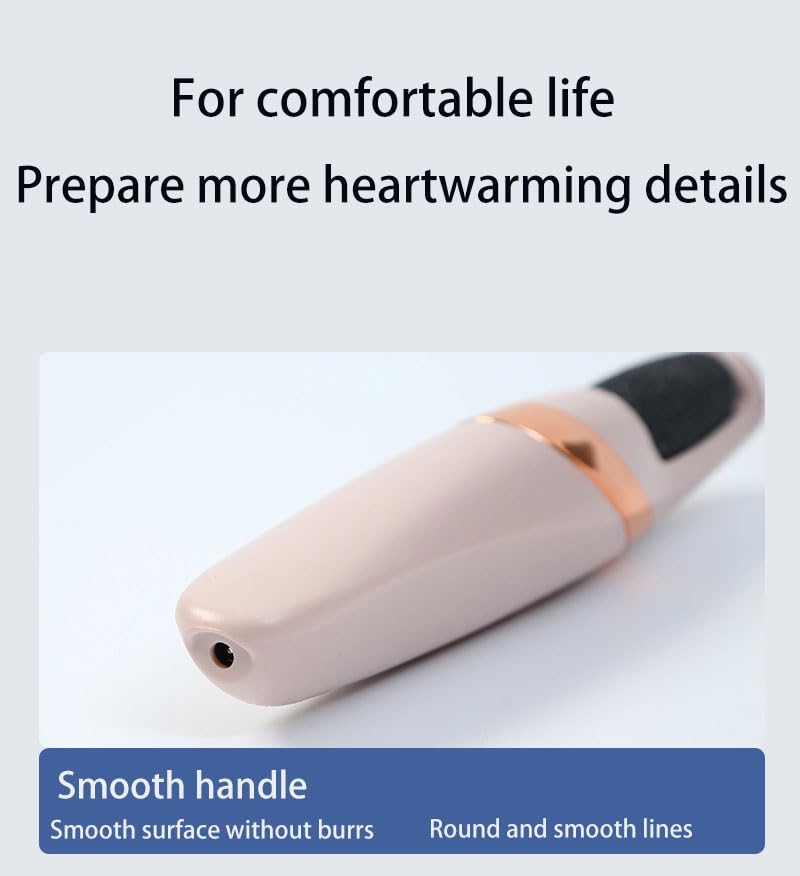 Lijadora de pie,Removedor de callos,Rascador de pies eléctricos,Dispositivo eléctrico para eliminar callos de los pies con rodillos de repuesto y cable de carga USB