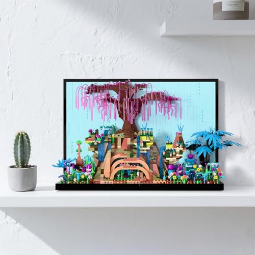 Image of Micro Brick Tree of Life Building Set, Creative Nature World Model, 3D Wall Art Home Office Decoration or Table Display, Collectible Display Set, Ideas Gift Building Toy for Adults,Teens Ages 8+ Kids