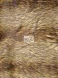 FAUX FAKE FUR ANIMAL LONG PILE FABRIC - Wolf - 60