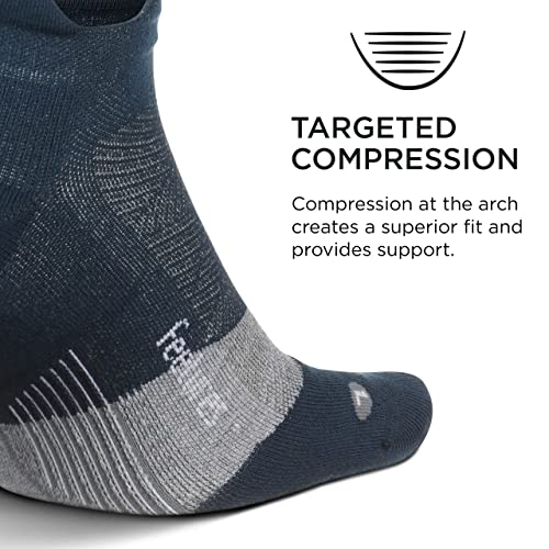 Image of Feetures Elite Golf Max Cushion Tab Ankle Socks - Sport Sock with Targeted Compression