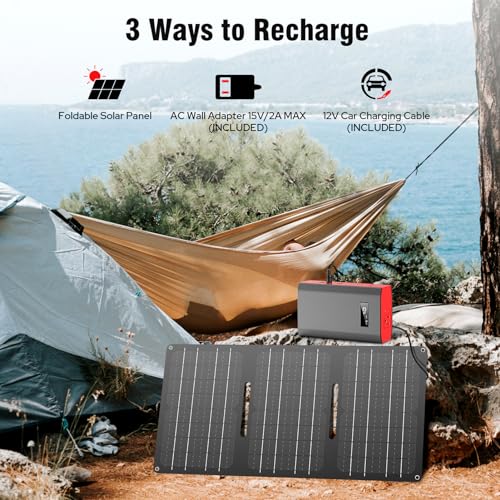 Power Bank portátil con salida AC y 65W de potencia miniatura 3