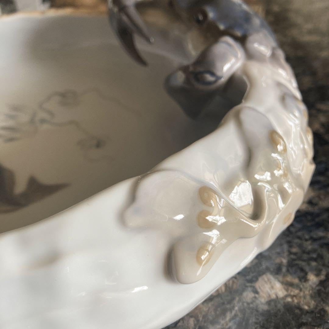 ロイヤルコペンハーゲン蟹鉢  Crab plate Amazon.co.jp: ロイヤルコペンハーゲン蟹鉢Royal Copenhagen