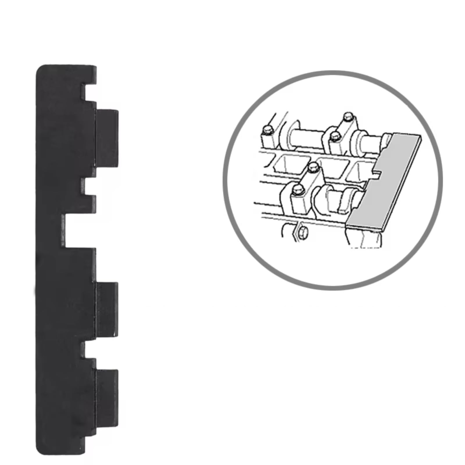 Attrezzi Fasatura Motore Per Ford Per Ka 2012-2020 Set Strumenti Per La Messa In Fase Motore | Kit bloccaggio tenditore cinghia strumento fasatura albero a camme motore 7 pezzi